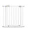 Barrière de sécurité pour bébé ajustée avec extension 8 po hauck Open N Stop de hauck, blanc