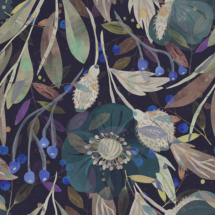 Briarrose Matte Mural, 360 x 250cm
