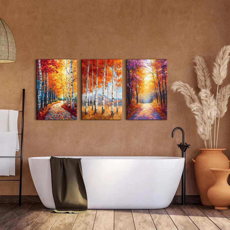 3 Piece Wrapped Canvas Wall Art