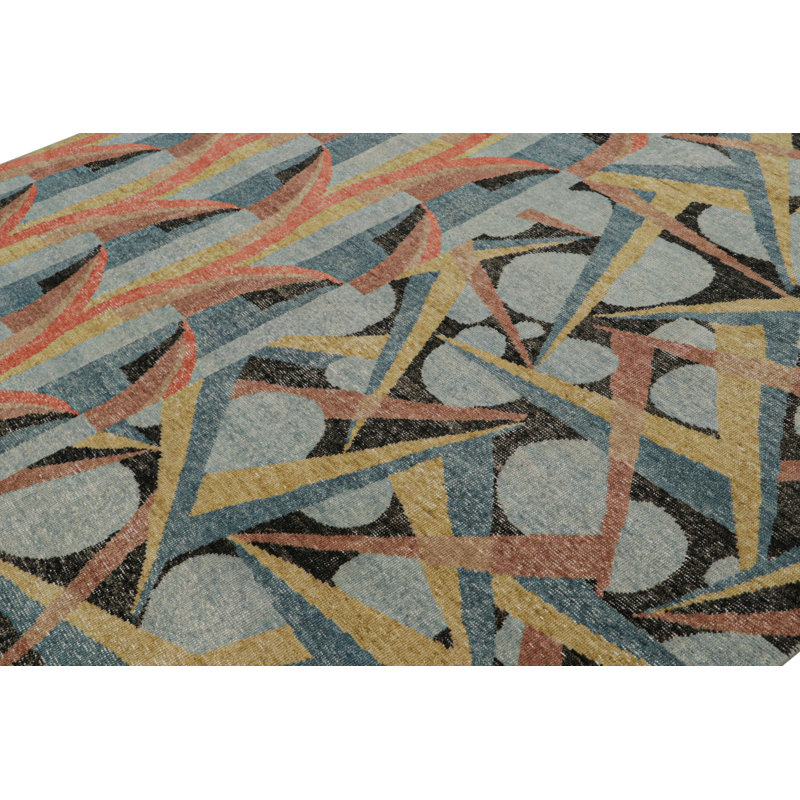 Hand Knotted Wool Area Rug