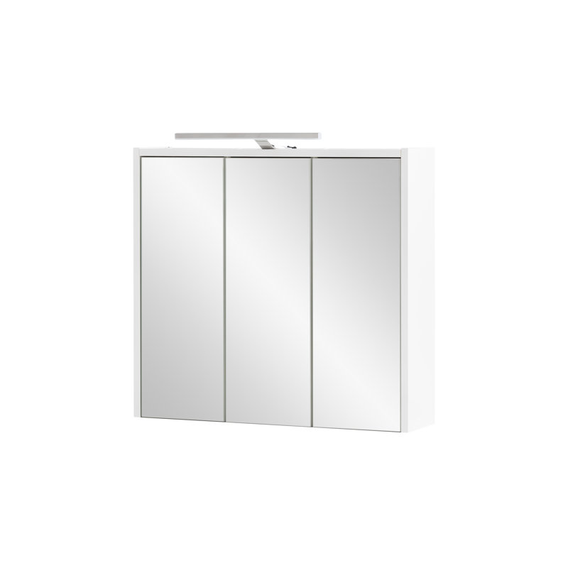Mirror Cabinet with Lighting, 60" H x 65" W x 16"D