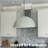 1-Light Dome Indian Gray Single Pendant 