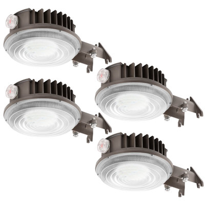 LED Barn Light 120W/96W/72W, Outdoor  Wall  Lights Dusk to Dawn with Photocell, 3 Color Temperature Adjustable for Yard Garage Porch Farm