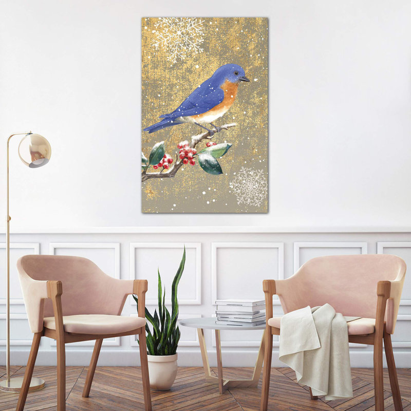 Bluebird II by Beth Grove - Wrapped Canvas Print, 101.6 cm H x 66.04 cm W x 1.91 cm D