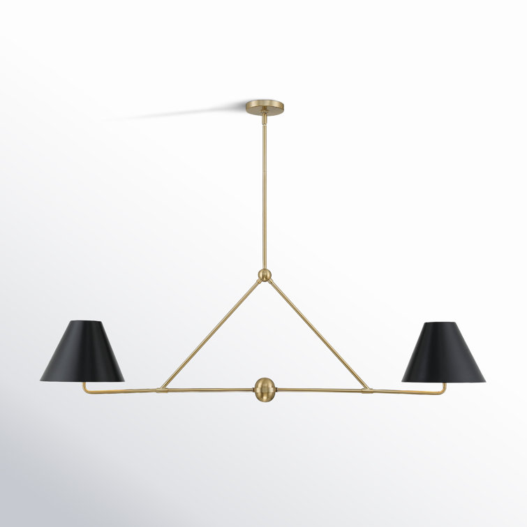 Kinston 4 - Light Dimmable Linear Chandelier