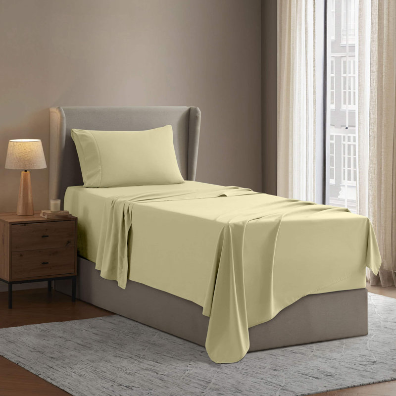 Ensemble de draps Luxury Collection Classic, Simple, Ivoire ancien