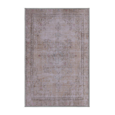 Tapis oriental brun Sachiko