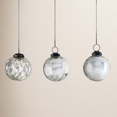 3" Glass Bauble