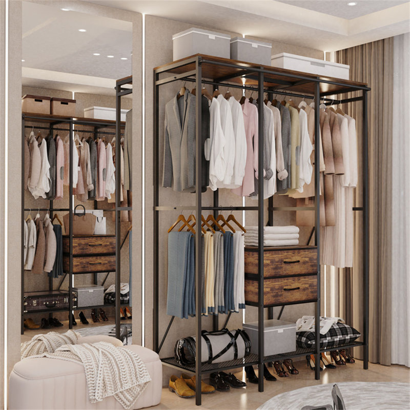 Anesu 150cm Freestanding Clothes Rack