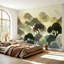 Papier peint adhésif auto-adhésif moderne pour la chambre à coucher Peel and Stick L 69 po x l 96 po