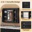 Armoire à pharmacie murale avec 4 tablettes-864739315