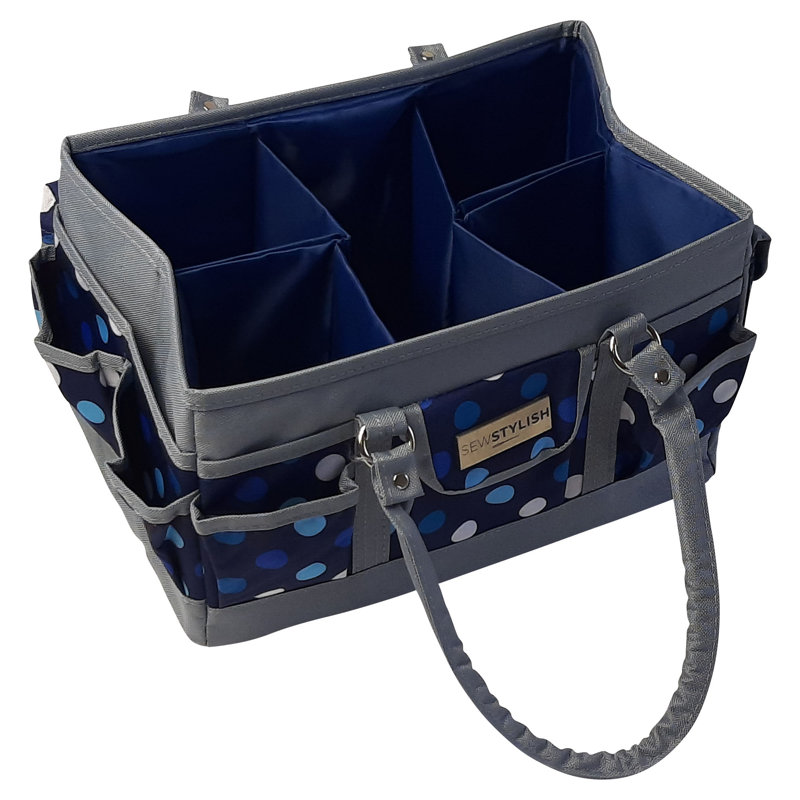 17 Stories Fabric Storage Bag, Blue