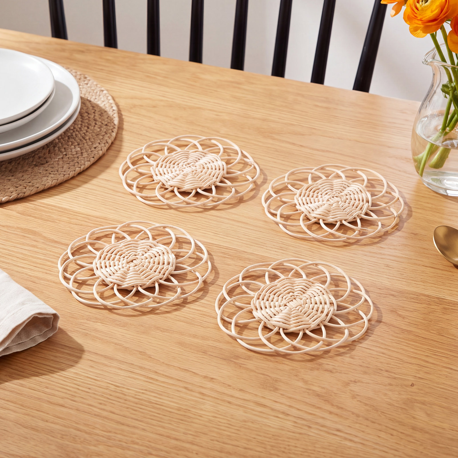 Azriel Round Coaster Set