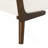 52-Inch Mid-Century Chenille Bench With Walnut Wood Leg For Kitchen, Living Room, Bedroom, Entryway-704649951