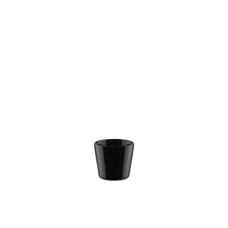 Tonale Stoneware Espresso Cup, 250 ml, Black