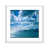White Framed Paper selected