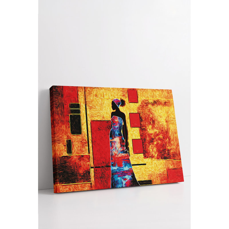 Superbe peinture sur toile décorative, 16 po x 24 po | 100% toile avec une épaisseur de 1,2 pouce | Parfait pour la décoration intérieure, le salon et le bureau | Couleurs éclatantes et conception unique pour rehausser tout espace