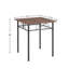 Ensemble 3 pièces de table de salle à manger pour chaise rétro