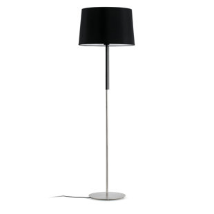 Volta 151cm Traditional Floor Lamp with Outlet