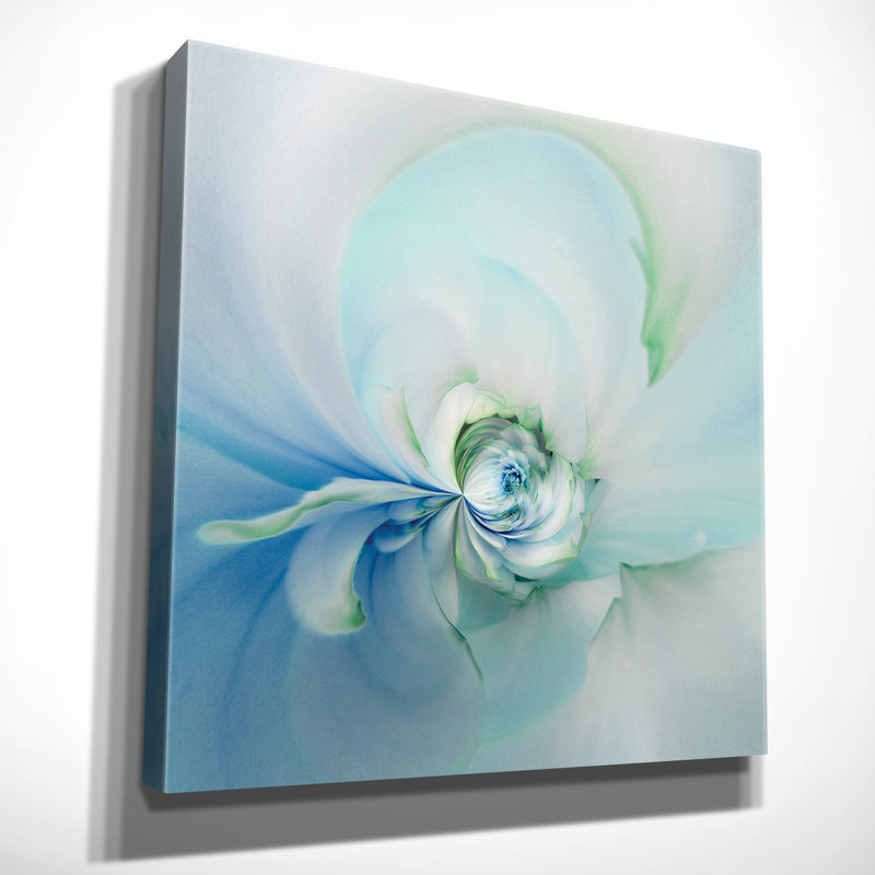 Dahlia - Impression sur toile, H 40 po x l 40 po x P 1,5 po