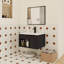 Meuble-lavabo mural flottant avec lavabo en céramique-607940195
