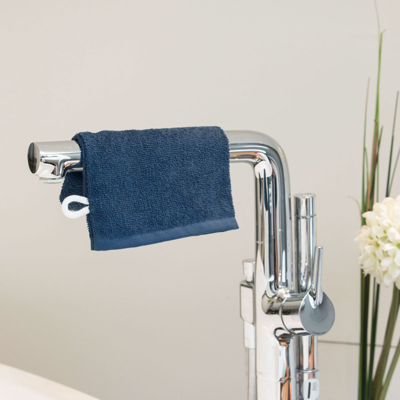 Midweight Washcloth, Navy Blue