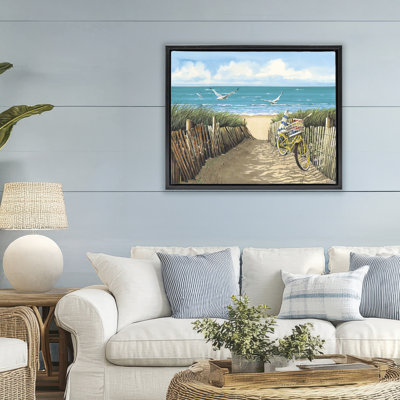 Cadre flottant Yellow Beach