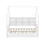 Lit simple en bois avec lit gigogne-82526013
