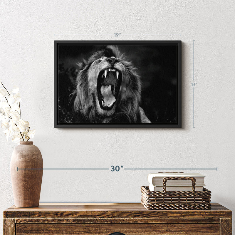 Animal «Wild Sans titre I», art mural, H 13 po x l 19 po