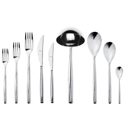Ensemble de couverts Stiria - 75 pièces - Acier inoxydable