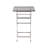 Bormio Lark Manor Bar Set with Iron Frame and Metal Outer Material