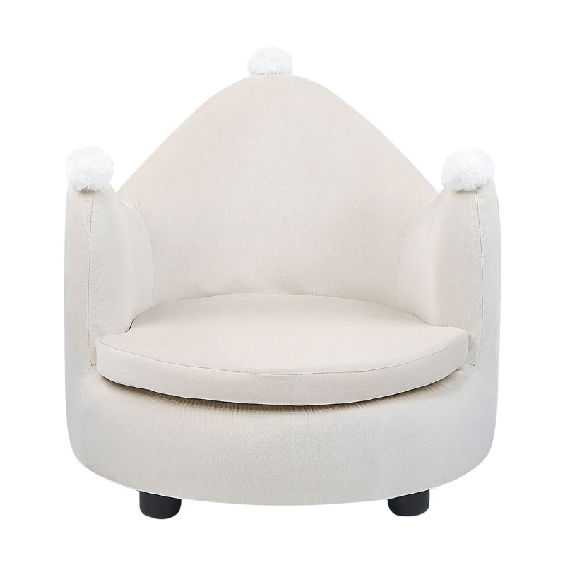 Gwyneth Upholstered Armchair, Light Beige