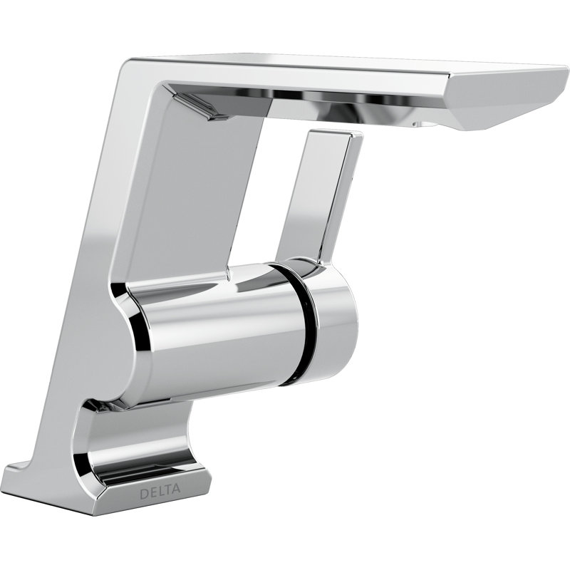 Pivotal Single Hole Bathroom Faucet, Chrome