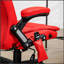 Chaise de bureau de massage à haut dossier avec 6 points de vibration et fauteuil chauffant inclinable en cuir PU pour un confort et un soutien ultimes