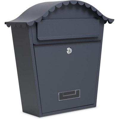 Cartegena Steel Wall Mounted Post Box