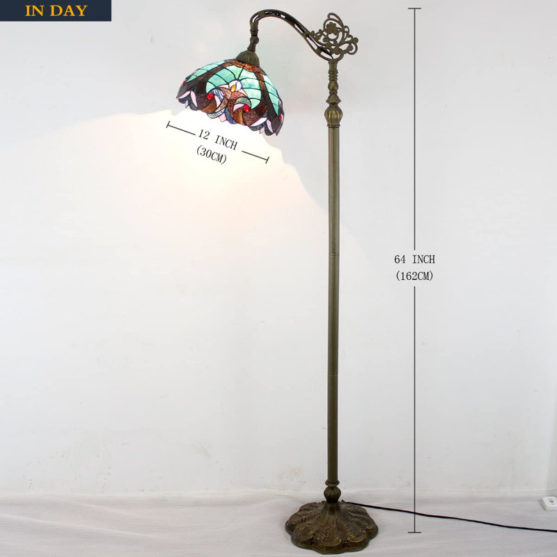 Lampe sur pied arquée 64 po Alexiea