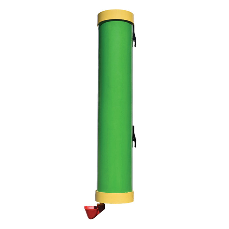 Green Plastic Elevated Poultry Waterer with Mounting System, 2-Pack