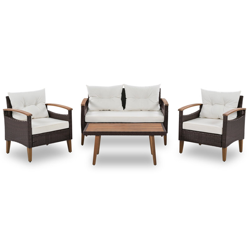 Mobilier de jardin 4 pièces GO
