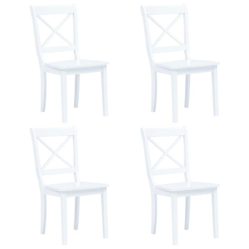 Gilbert 45cm H Side Chair, White, 4