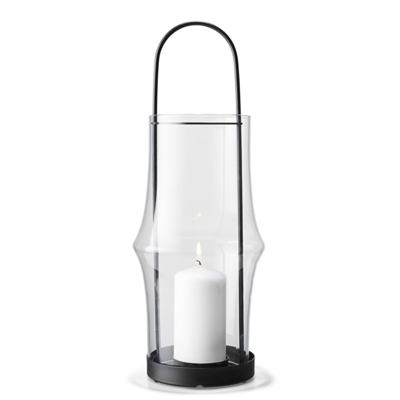 Arc Lantern, 15.4" H x 6" W x 6" D