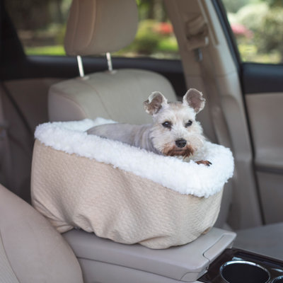 Snoozer Console Lookout Dog Car Seat w/Indoor/Outdoor Fabric
