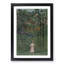 Woman Walking in an Exotic Forest by Henri Rousseau - Picture Frame Painting-62805250-62805252