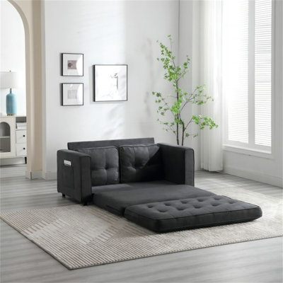 Futon rembourré Laquavious 55
