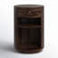 Aviel Drum End Table with Storage
