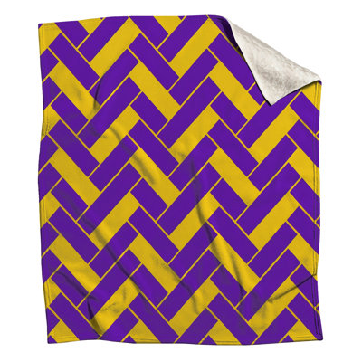 Vibrant Patterns Throw Blanket