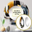 Miroir mural rond en aluminium Diggory