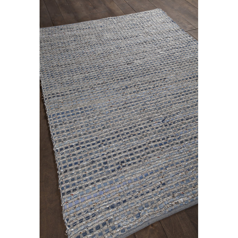Easton Handmade Cotton Area Rug, Rectangle 7'9" x 10'6"
