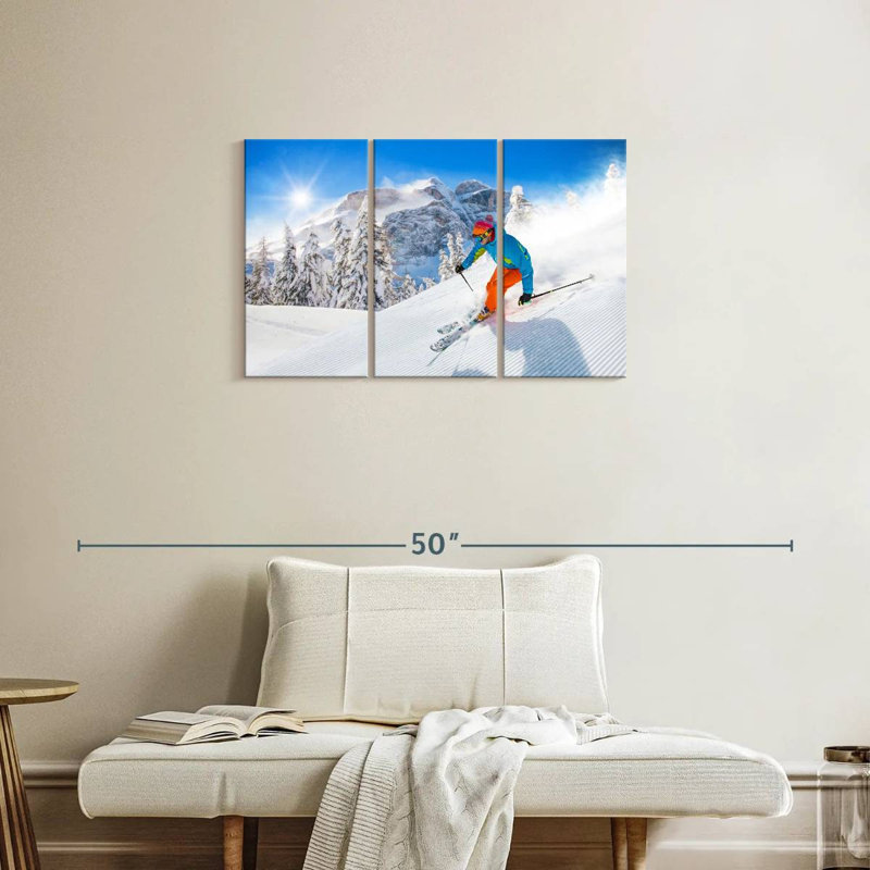 Sirci neige, ski de montagne, H 20 po x l 33 po