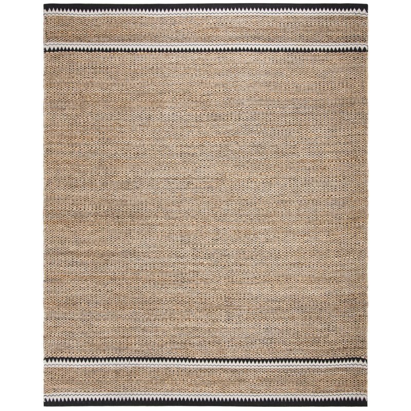Tapis en jute / laine tissé à la main Bynum, Rectangle de 11 pi x 15 pi