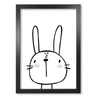 White Bunny - Painting